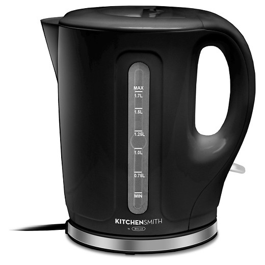 BELLA 1.7 Liter Glass Electric Kettle, Quickly Boil 7 Cups of Water in 6-7  Minut
